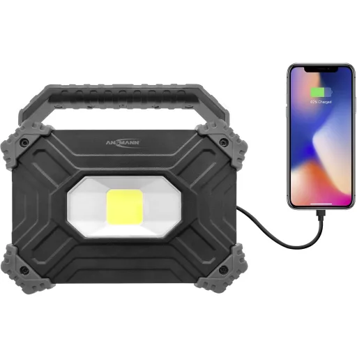 Akkus LED-es munkalámpa 30 W 2400 lm 6600 mAh, Ansmann 1600-0394