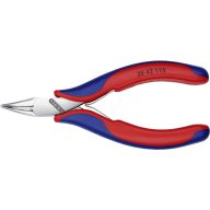   Knipex 35 42 115 Villanyszerelő Precíziós fogó 45°-ban hajlított 115 mm
