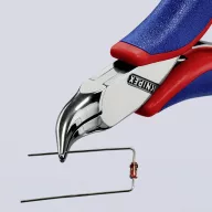   Knipex 35 42 115 Villanyszerelő Precíziós fogó 45°-ban hajlított 115 mm