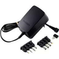   Állítható dugasztápegység 3 / 4,5 / 5 / 6 / 7,5 / 9 / 12 V/DC, 2,25 A 27 W, Voltcraft USPS-2250N