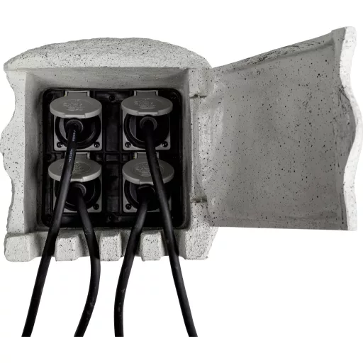 Heitronic 37502 Elosztó doboz Szürke