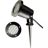   LED-es kerti fényszóró GU10 max. 7 W IP65, antracit, Heitronic 500608 DALIAN