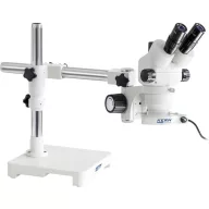   Sztereo mikroszkóp, trinokulár, 45x, beeső fény, Kern OZM 903