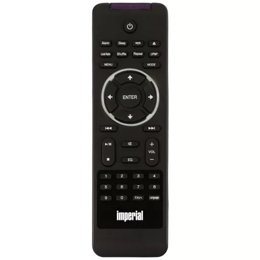 Asztali internetrádió, DAB+, DAB, URH, Bluetooth, WLAN, DLNA, fekete, Imperial DABMAN i610