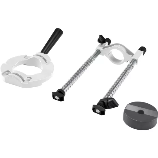 Mobil fúróállvány 232 x 135 x 302 mm, max. munkamagasság 173 mm, Toolcraft BOS-230