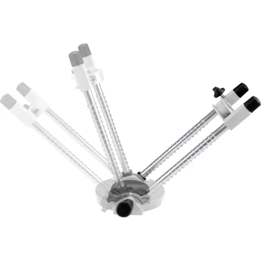 Mobil fúróállvány 232 x 135 x 302 mm, max. munkamagasság 173 mm, Toolcraft BOS-230