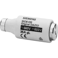   Siemens 5SD8035 Biztosíték betét Biztosíték méret = DIII 35 A 690 V/AC 5 db