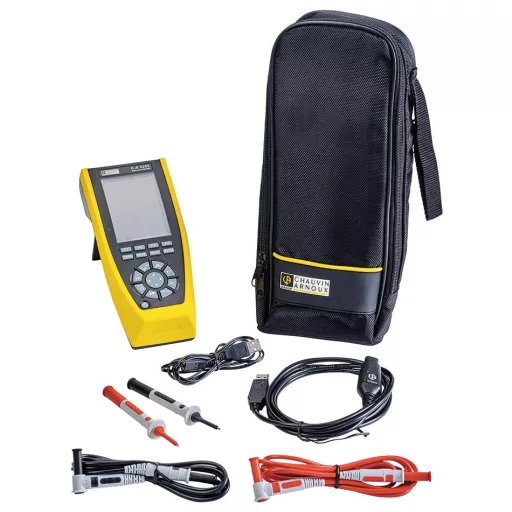 Chauvin Arnoux C.A 5293 Kézi multiméter digitális Adatgyűjtő, Grafikus kijelző CAT III 1000 V, CAT IV 600 V Kijelző (digitek): 100000