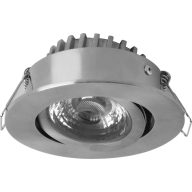   Megaman Rico LED-es fürdőszobai beépíthető lámpa LED Fixen beépített LED-es 6.5 W IP44 Nemesacél (matt)