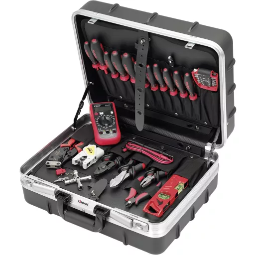 Cimco Lehrlingskoffer Industrie ohne Trolley 170530 Szerszámos hordtáska, tartalommal (H x Sz x Ma) 365 x 455 x 205 mm