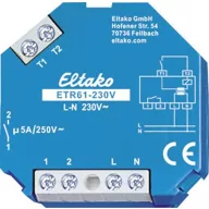   Eltako ETR61-230V Leválasztó relé Névleges feszültség: 230 V Max. kapcsolási áram: 5 A 1 db