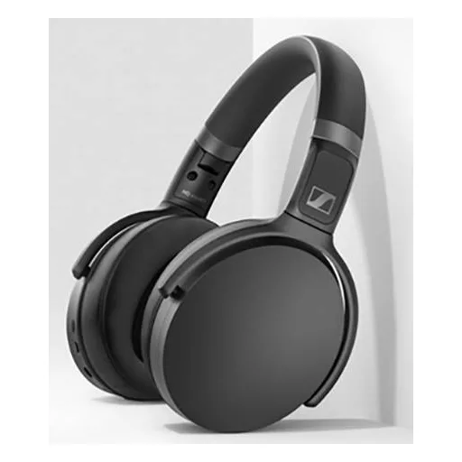 Sennheiser HD 450BT Over Ear fejhallgató Bluetooth®, Vezetékes Fekete Noise Cancelling Összehajtható