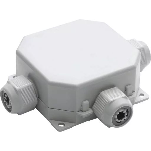 Raytech 84061 Leágaztató doboz (H x Sz x Ma) 90 x 90 x 45 mm Élénk szürke IP69K 1 db
