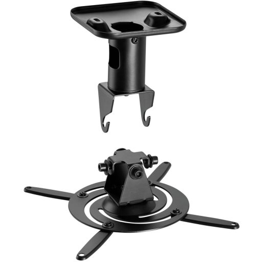 My Wall H 16-1 ESL Kivetítő mennyezeti tartó Forgatható, Dönthető, Csuklóval mozgatható Fekete