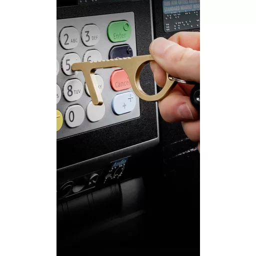 KEY SMART Kulcstartó KS904-BRS CleanKey Sárgaréz 1 db