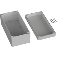   TRU COMPONENTS TC-9065556 Kültéri ház 240.5 x 120 x 100.5 Polikarbonát Élénk szürke (RAL 7035) 1 db