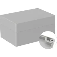   TRU COMPONENTS TC-9065560 Kültéri ház 240.3 x 160.3 x 120 Polikarbonát Élénk szürke (RAL 7035) 1 db