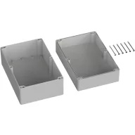   TRU COMPONENTS TC-9065580 Kültéri ház 300 x 230 x 110 Polikarbonát Élénk szürke (RAL 7035) 1 db