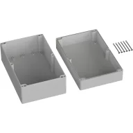   TRU COMPONENTS TC-9065692 Ipari ház 250 x 160 x 119 ABS Élénk szürke (RAL 7035) 1 db