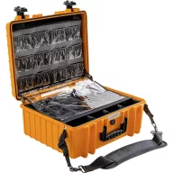   B & W International Outdoor bőrönd outdoor.cases Typ 6000 32.6 l (Sz x Ma x Mé) 510 x 215 x 419 mm Narancs 6000/O/MED
