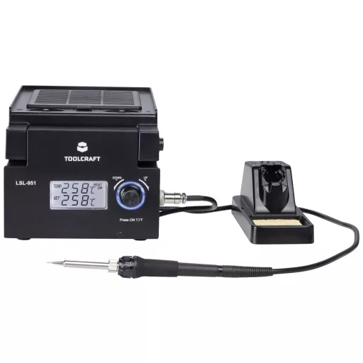 Digitális forrasztóállomás 83 W 160...480 °C, Toolcraft LSL-951