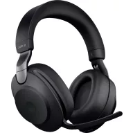   Jabra Evolve2 85 UC Over Ear headset Bluetooth®, Vezetékes Stereo Fekete mikrofon zajelnyomás Hangerő szabályozás, Elemtöltés kijelzés, Mikrofon némítás Telefon