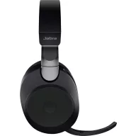   Jabra Evolve2 85 UC Over Ear headset Bluetooth®, Vezetékes Stereo Fekete mikrofon zajelnyomás Hangerő szabályozás, Elemtöltés kijelzés, Mikrofon némítás Telefon