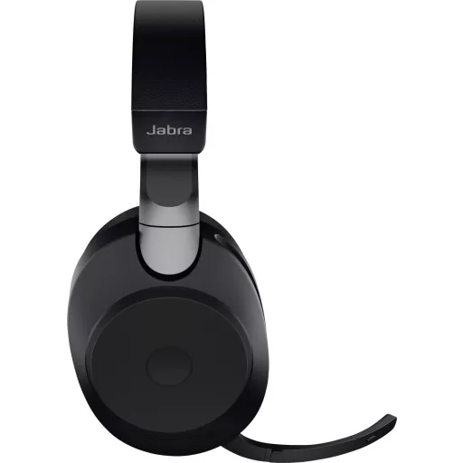 Jabra Evolve2 85 UC Over Ear headset Bluetooth®, Vezetékes Stereo Fekete mikrofon zajelnyomás Hangerő szabályozás, Elemtöltés kijelzés, Mikrofon némítás Telefon