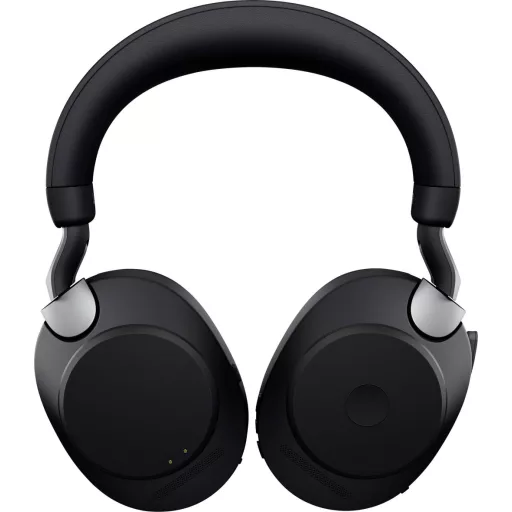 Jabra Evolve2 85 UC Over Ear headset Bluetooth®, Vezetékes Stereo Fekete mikrofon zajelnyomás Hangerő szabályozás, Elemtöltés kijelzés, Mikrofon némítás Telefon