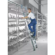   MUNK Günzburger Steigtechnik 41414 Alumínium Polc létra Munkamagasság (max.): 4.8 m