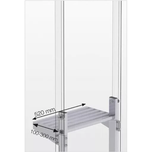 MUNK Günzburger Steigtechnik 63969 Fellépő Szerelés szerszámmal