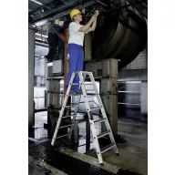   MUNK Günzburger Steigtechnik 41647 Alumínium Több fokos álló létra Munkamagasság (max.): 5 m