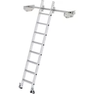   MUNK Günzburger Steigtechnik 44608 Alumínium Polc létra Munkamagasság (max.): 3.12 m