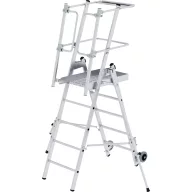   MUNK Günzburger Steigtechnik 52525 Alumínium Platform létra Szerelés szerszámmal Munkamagasság (max.): 3.28 m