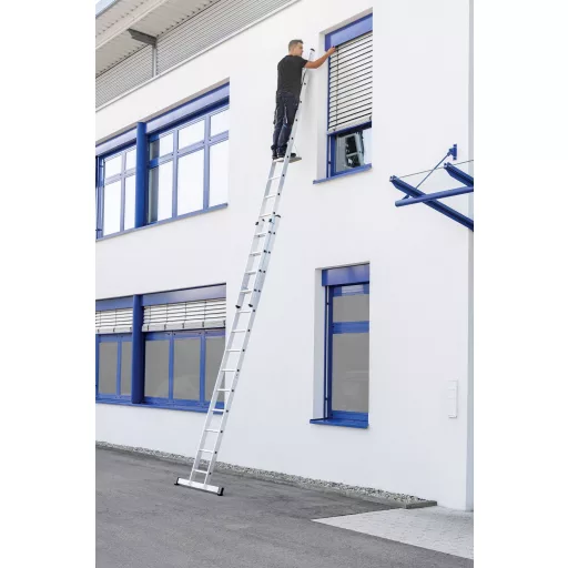 MUNK Günzburger Steigtechnik 11609 Alumínium Tolós létra Szerelés szerszámmal Munkamagasság (max.): 5.7 m