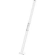   MUNK Günzburger Steigtechnik 11721 Alumínium Húzóköteles létra Szerelés szerszámmal Munkamagasság (max.): 12 m