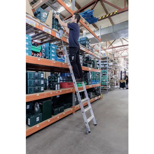 MUNK Günzburger Steigtechnik 41406 Alumínium Polc létra Munkamagasság (max.): 2.8 m