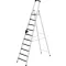 MUNK Günzburger Steigtechnik 42110 Alumínium Több fokos álló létra Munkamagasság (max.): 4.5 m