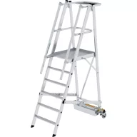   MUNK Günzburger Steigtechnik 52706 Alumínium Platform létra Szerelés szerszámmal Munkamagasság (max.): 3.4 m