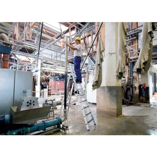 MUNK Günzburger Steigtechnik 41626 Alumínium Több fokos álló létra Munkamagasság (max.): 3.5 m 9.5 kg