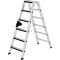 MUNK Günzburger Steigtechnik 42212 Több fokos álló létra Munkamagasság (max.): 3 m