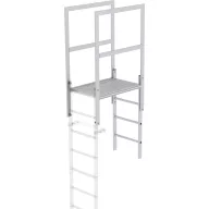   MUNK Günzburger Steigtechnik 61181 Alumínium Fellépő Szerelés szerszámmal