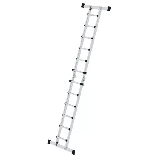 MUNK Günzburger Steigtechnik 32124 Alumínium Teleszkópos létra Munkamagasság (max.): 7.5 m 21 kg