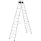 MUNK Günzburger Steigtechnik 33024 Alumínium Több fokos álló létra Munkamagasság (max.): 4.8 m 17.2 kg
