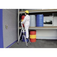   MUNK Günzburger Steigtechnik 41507 Alumínium Több fokos álló létra Munkamagasság (max.): 3.75 m