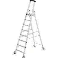   MUNK Günzburger Steigtechnik 41108 Alumínium Több fokos álló létra Munkamagasság (max.): 4 m 15 kg