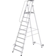   MUNK Günzburger Steigtechnik 51090 Alumínium Platform létra Szerelés szerszámmal Munkamagasság (max.): 4.35 m