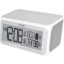 Oregon Scientific RA389 Ébresztőóra Szürke-fehér Riasztási idők 2 2 időzítési idő, USB csatlakozó
