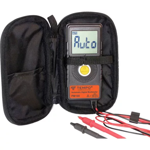 Tempo Communications PM100 Kézi multiméter digitális CAT III 300 V Kijelző (digitek): 6000