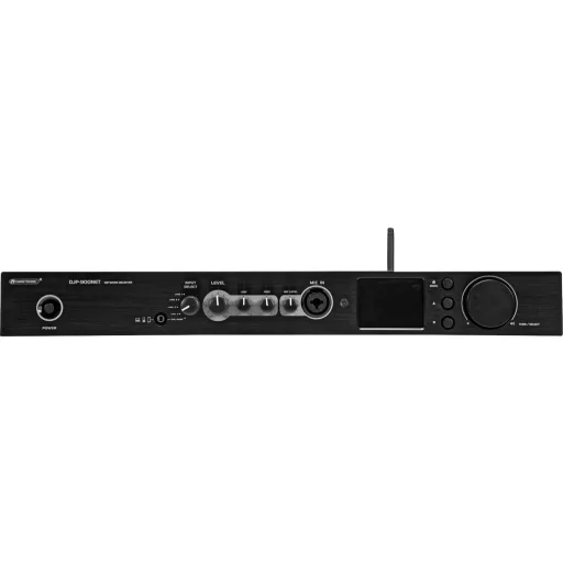 Omnitronic DJP-900NET Nagy teljesítményű erősítő RMS teljesítmény kimeneti csatornánként 4 Ohm-nál: 460 W